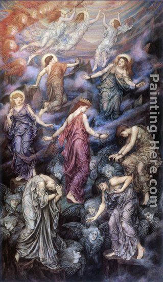 Evelyn De Morgan Canvas Paintings page 2